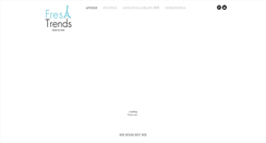 Desktop Screenshot of freshtrends.gr