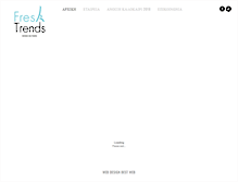 Tablet Screenshot of freshtrends.gr